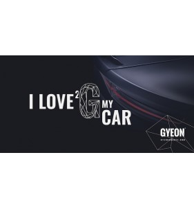 GYEON BANNER IN TESSUTO - I LOVE G MY CAR