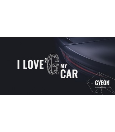 GYEON BANNER IN TESSUTO - I LOVE G MY CAR