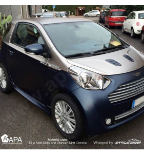 PELLICOLA WRAPPING APA OPACO METALLIZATO CW/R89.61X MIDNIGHT BLUE x METRO LINEARE