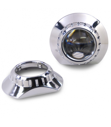 COPPIA COVER E46-R PER PROIETTORI 2.5" E 3" + CENTRAGGI