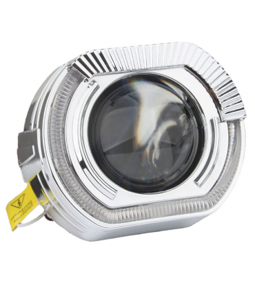 COPPIA COVER L SHAPE + LED PER PROIETTORI 3" + CENTRAGGI