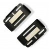 SIMPLE-FIX COPPIA PORTA TARGA UNIVERSALE
