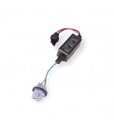 RESISTENZA 8W ADATTATORE PORTALAMPADA T20 W21W/5W DOPPIO FILAMENTO