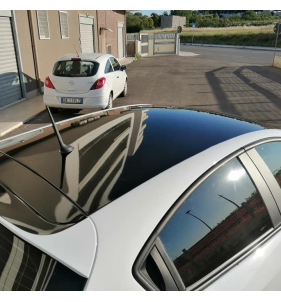 PELLICOLA WRAPPING APA LUCIDO CW/K97-HX NERO ROOF ANTIGRAFFIO  152CM x METRO LINEARE
