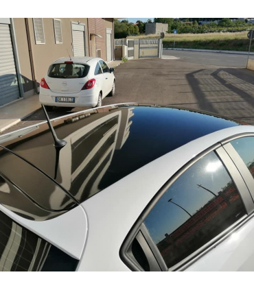 PELLICOLA WRAPPING APA LUCIDO CW/K97-HX NERO ROOF ANTIGRAFFIO  152CM x METRO LINEARE