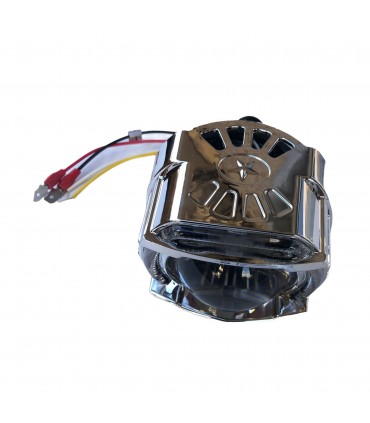 COPPIA PROIETTORE LENTICOLARE ABBAGLIANTE LED L-ANGEL