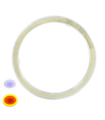 SINGOLO ANELLO ANGEL EYES  LED  COB BIANCO + ARANCIONE