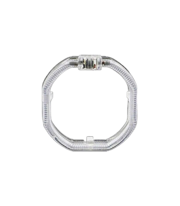 SINGOLO ANELLO ANGEL EYES SQUARE LED CRYSTAL BIANCO