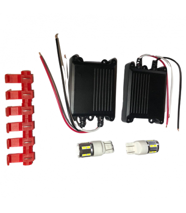 KIT DIRUNE LED + BALLAST CANBUS ALFA MITO FIAT 500