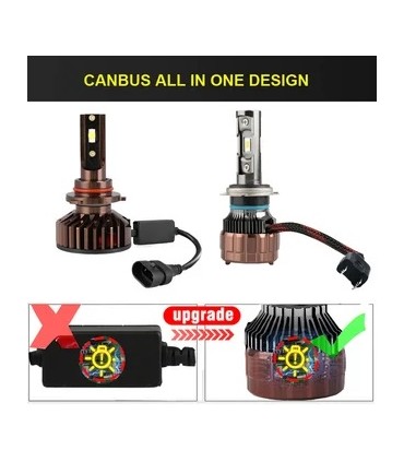 KIT LED TITANIM 8-32V 16000 LUMEN
