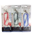 Portachiavi per bloccasterzo Filo in Silicone Auto Block Shaft E Simili NERO/ROSSO/BLU