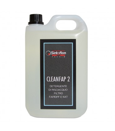 CLEANFAP 2 FASE 2 DELLA PULIZIA DEL FILTRO FAP E CATALIZZATORE SENZA SMONTAGGIO: RISCIACQUO 2L