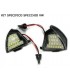 COPPIA PLAFONIERA LUCE LED SPECCHIO RETROVISORE VW GOLF 5