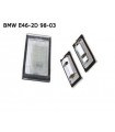 COPPIA PLAFONIERA TARGA LED NO ERRORE BMW E46 4D E46 5D