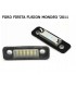 COPPIA PLAFONIERA TARGA LED NO ERRORE FORD FIESTA FUSION MONDEO 2011