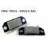 COPPIA PLAFONIERA TARGA LED NO ERRORE FORD FOCUS C-MAX