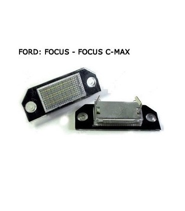 COPPIA PLAFONIERA TARGA LED NO ERRORE FORD FOCUS C-MAX