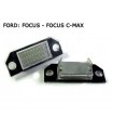 COPPIA PLAFONIERA TARGA LED NO ERRORE FORD FOCUS C-MAX