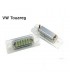 COPPIA PLAFONIERA TARGA LED NO ERRORE VW TOURAN