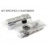 COPPIA PLAFONIERA PORTIERA PROIETTORE LOGO M POWER SERIE BMWE60 E61 E63 E65 E66