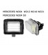 COPPIA PLAFONIERA TARGA LED NO ERRORE MERCEDES W204 W212 W26 W221 W204