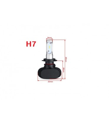 SUPER ONE KIT LED CSP 9-32V 8000 LUMEN 50W