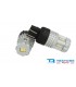 Lampada Led T20 7443 W21/5W 12 Smd 3020 Bianco Super Luminoso Luci Diurne