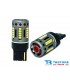 Lampada Led 7440 T20 W21W 100% Canbus 12V Bianco 6000K Con Ventola