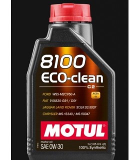 OLIO MOTORE MOTUL 8100 ECO-CLEAN 0W-30