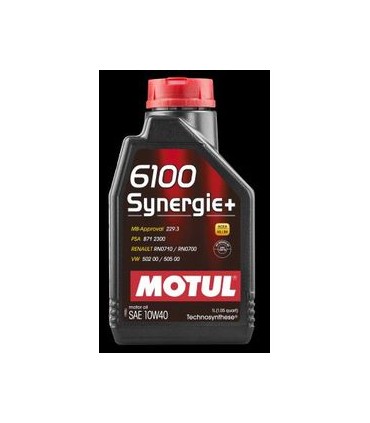 OLIO MOTORE MOTUL 6100 SYNERGIE+ 10W-40
