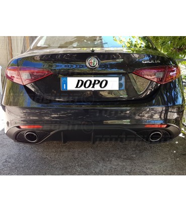 ESTRATTORE POSTERIORE / DAM REPLICA VELOCE ALFA ROMEO GIULIA
