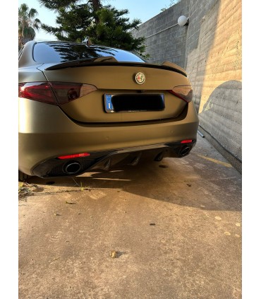 SPOILER NERO LUCIDO ALFA ROMEO GIULIA