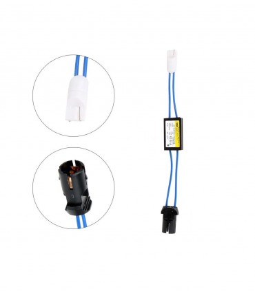 Lampade T10 + Resistenza Spegni Spia