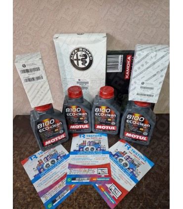 copy of Kit tagliando con filtri originali per Alfa Romeo Giulia 2.2 turbodiesel