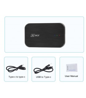 Android Auto Apple Carplay Ai Box 2+32G Wireless Senza Fili