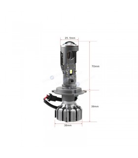 KIT LED ALTA POTENZA CON LENTICOLARE INTEGRATO