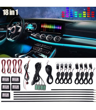 AMBIENT LIGHT AUTO - RGB - BLUETOOTH - WIFII
