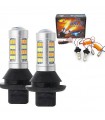 DRL & TURN LIGHT - (BIANCO/ARANCIO)