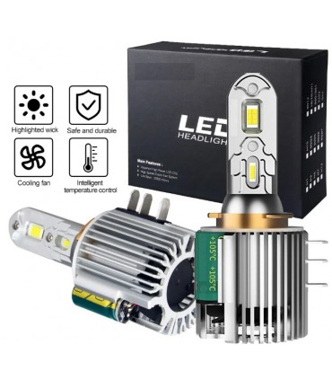 KIT LAMPADE LED H15 RIATEC