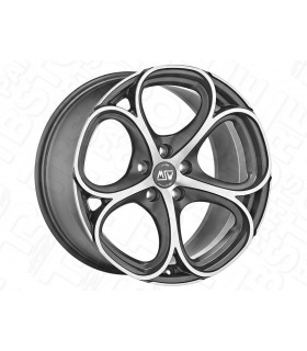 copy of SET CERCHI WSP ITALY FEDRO W258 ANTHRACITE 19" ALFA ROMEO GIULIA