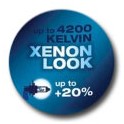 COPPIA H4 OSRAM COOL BLUE INTENSE XENON LOOK 4200K 64193CBI