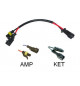 ADATTATORE CAVO AMP - KET CONVERSIONE ATTACCO LAMPADA XENON