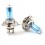 COPPIA LAMPADE H4 90/100W  LUCE BIANCO PURO 4500K