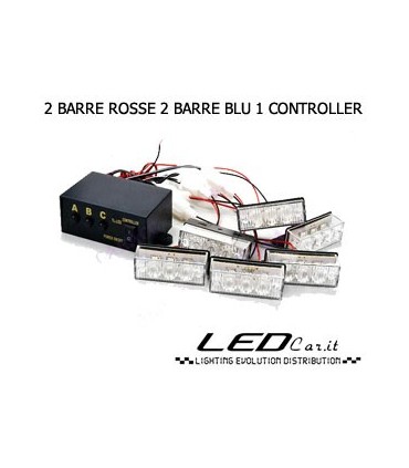 DRL DAYLIGHT UNIVERSALE TIPO MERCEDES 12 LED HIGH POWER