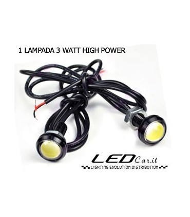 DRL DAYLIGHT UNIVERSALE TIPO MERCEDES 12 LED HIGH POWER