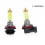 COPPIA H11 55W GOLD GERMAN STYLE LUCE GIALLO 3000K