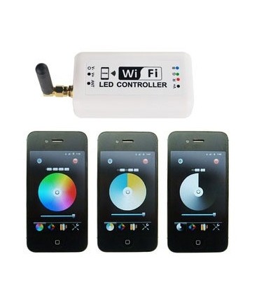 CONTROLLER RGB LED TECNOLOGIA WI-FI  PER IPHONE,ANDROID,IPAD
