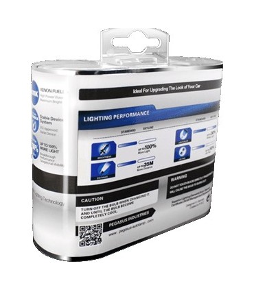 COPPIA H11 PEGASUS SKYLINE SILVER-TEC +100 % Light