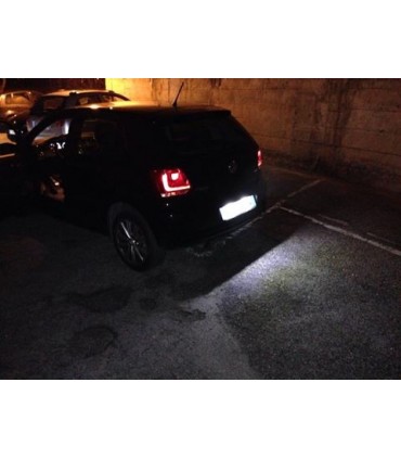 PLAFONIERA TARGA LED NO ERRORE GOLF 4 5 6 LUPO NEW BEETLE POLO S