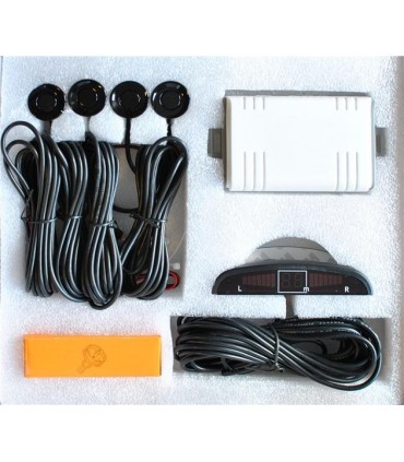 MTECH  4 SENSORI PARCHEGGIO DISPLAY BEEP - NERO
